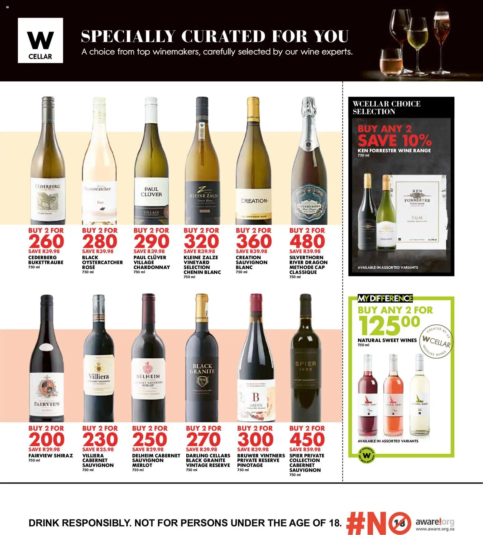 New Woolworths catalogue – valid from 08.06.2026 | Page: 6 | Products: Cap, Wine