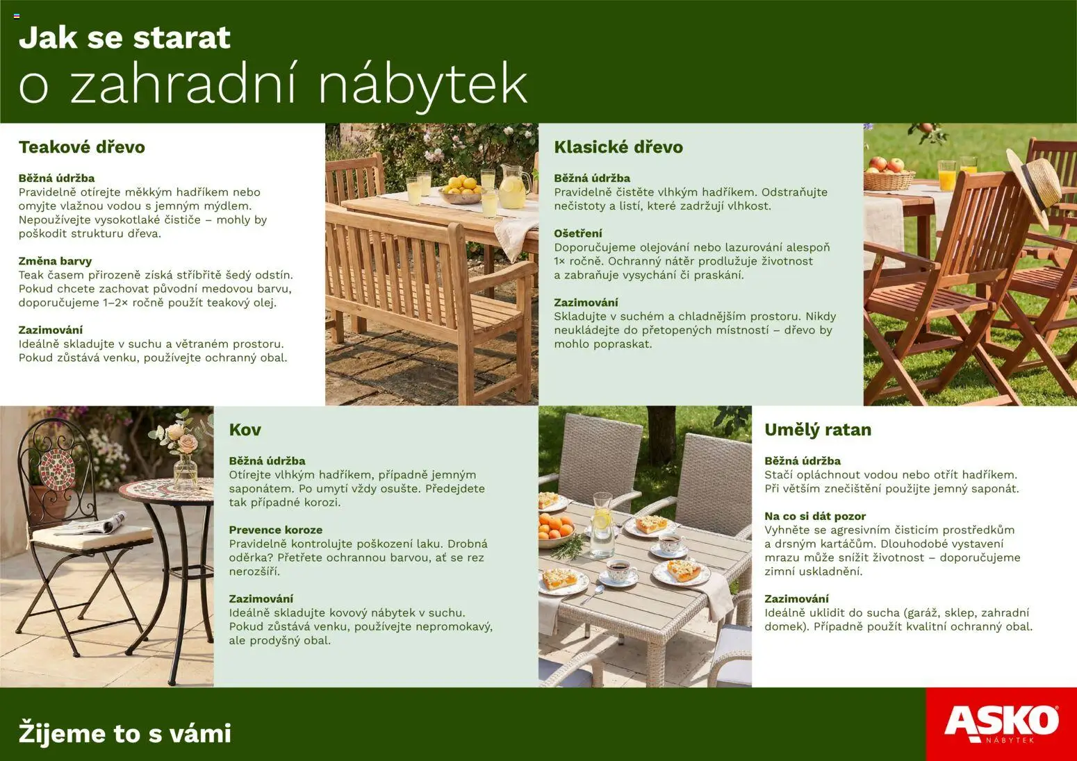 ASKO nábytek leták - Zahradní kolekce 2026 od 28.05.2026 | Strana: 2 | Produkty: Nábytek, Zahradní nábytek, Barvy