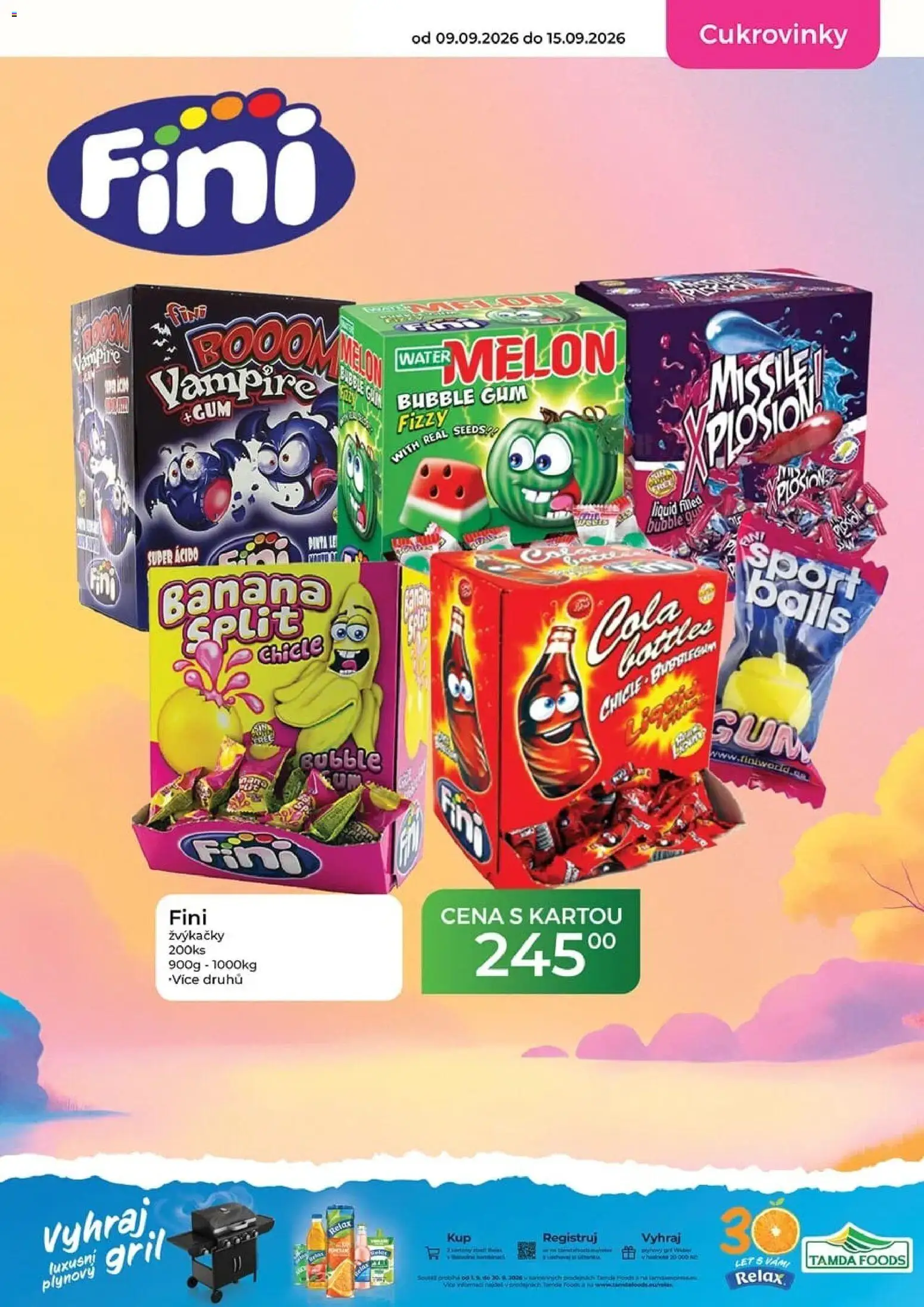 Tamda Foods leták od 16.09.2026 | Strana: 33 | Produkty: Gril, Cukrovinky, Žvýkačky, Cola