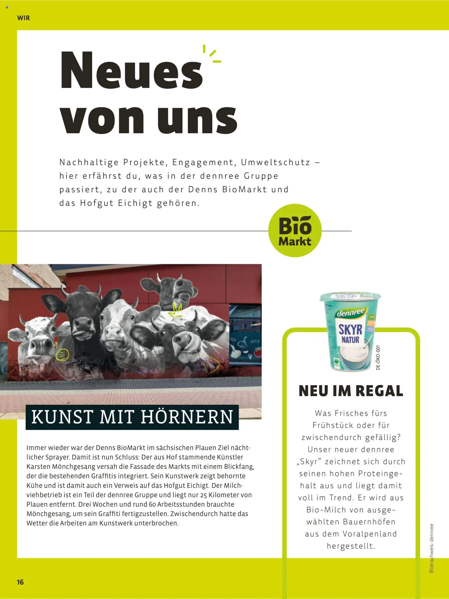 Denns BioMarkt Kreo Magazin – gültig ab 26.10.2026 | Seite: 16