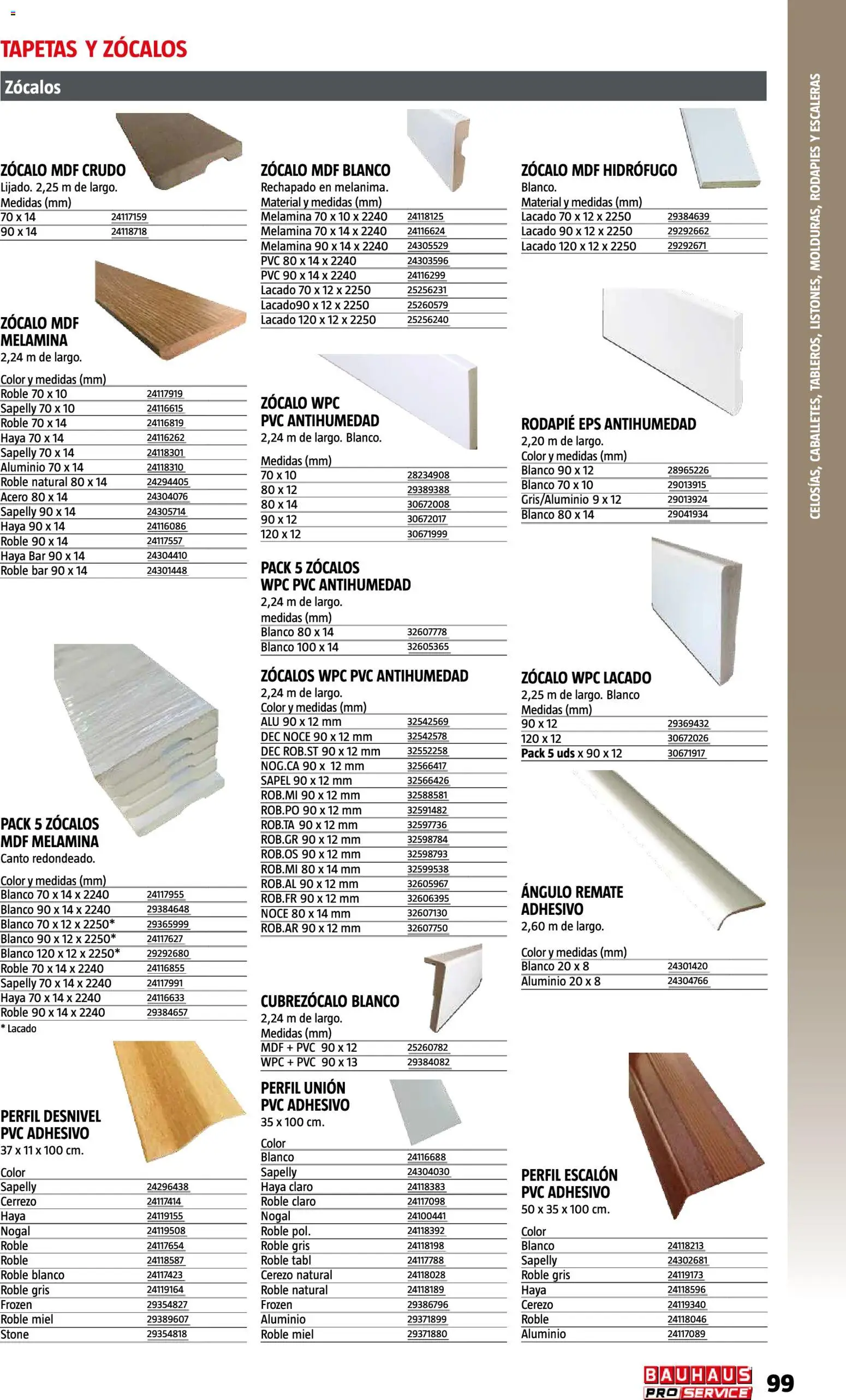 Bauhaus ProService │ válido desde el 11/05/2026 | Página: 99 | Productos: Miel