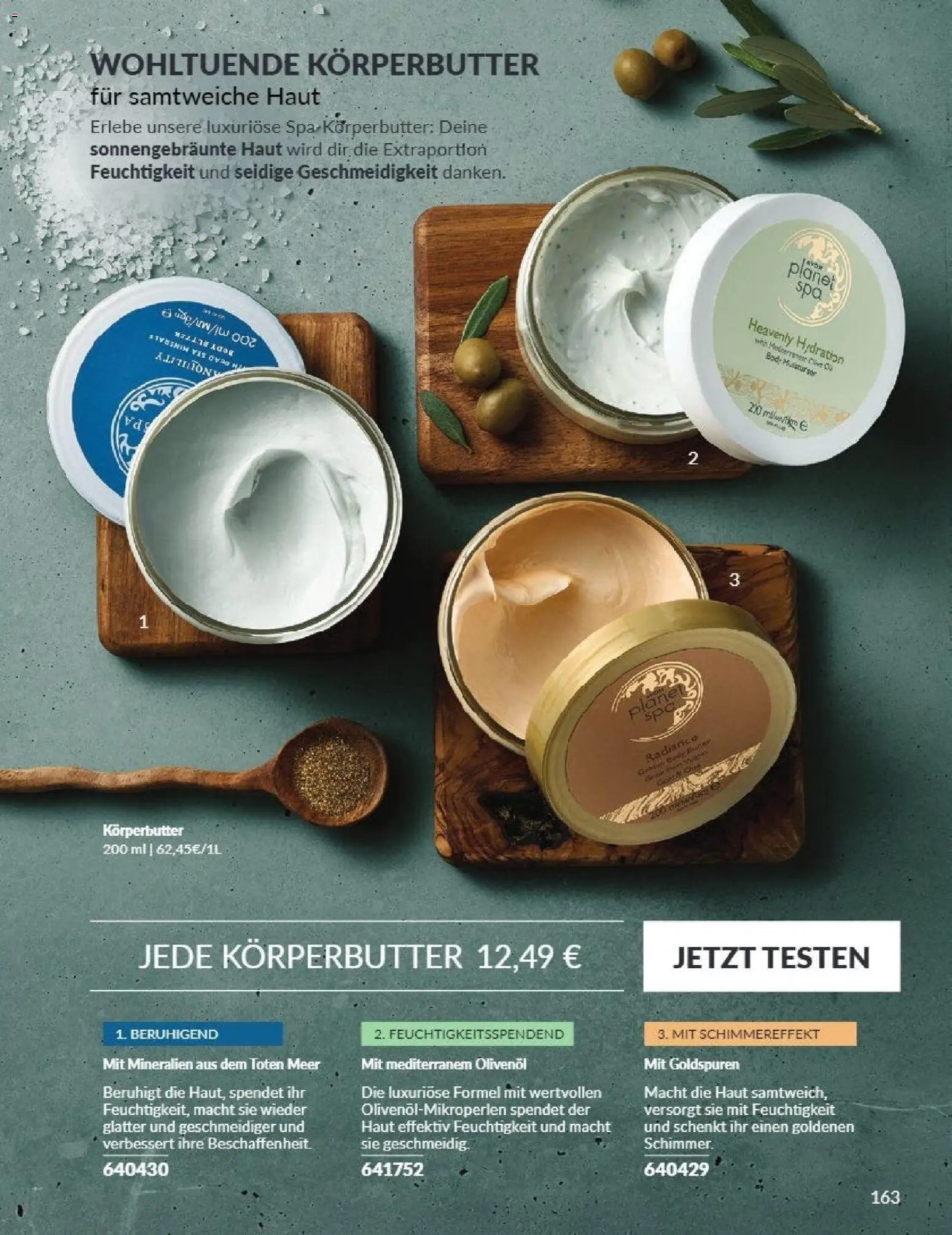 AVON Katalog September 2026 – gültig ab 01.09.2026 | Seite: 163 | Produkte: Butter, Fußcreme