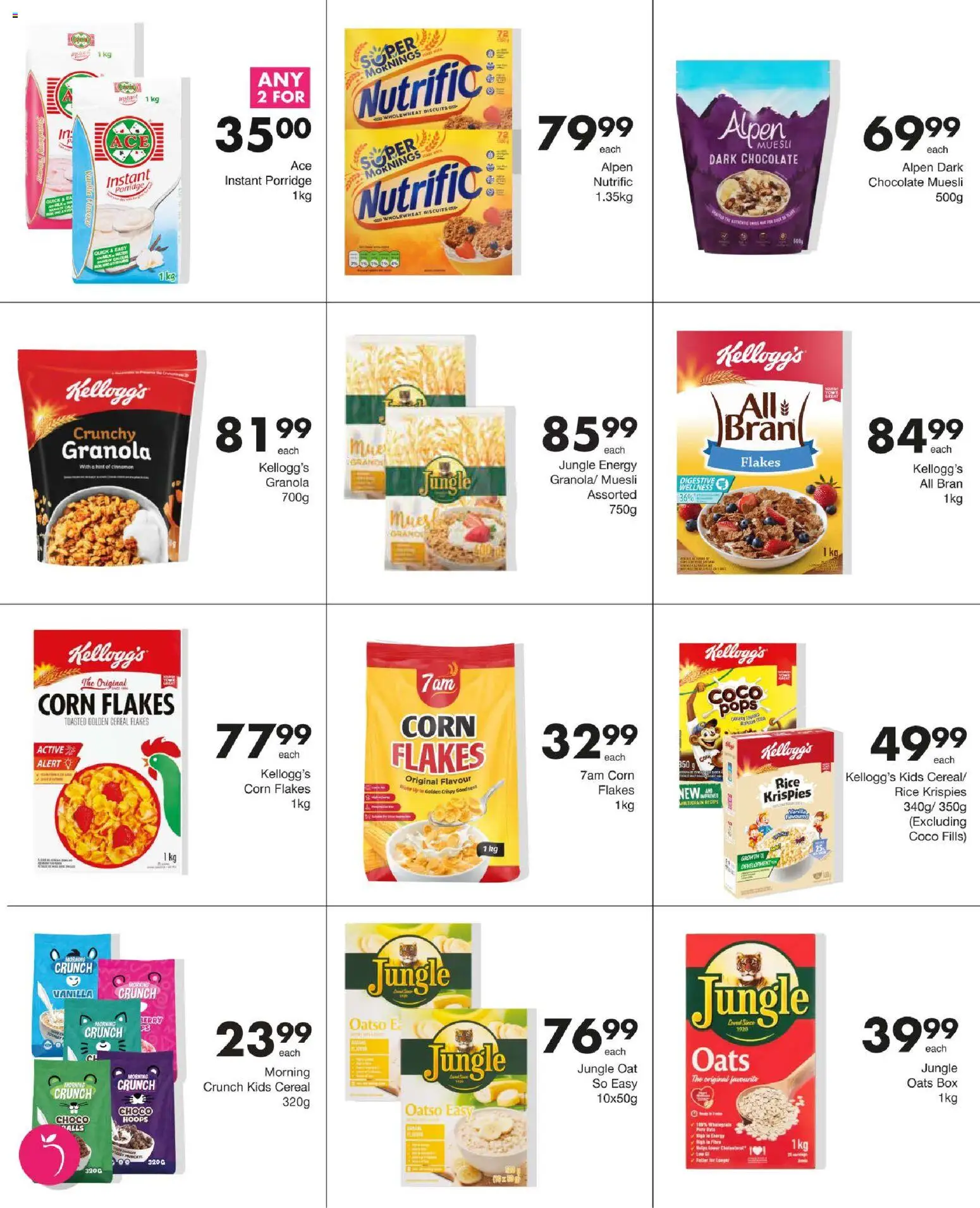 New Save catalogue – valid from 15/10/2026 | Page: 35 | Products: Corn, Box, Porridge, Flakes