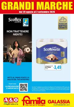 Anteprima del volantino Famila volantino Grandi Marche valido a partire dal 20/08/2026