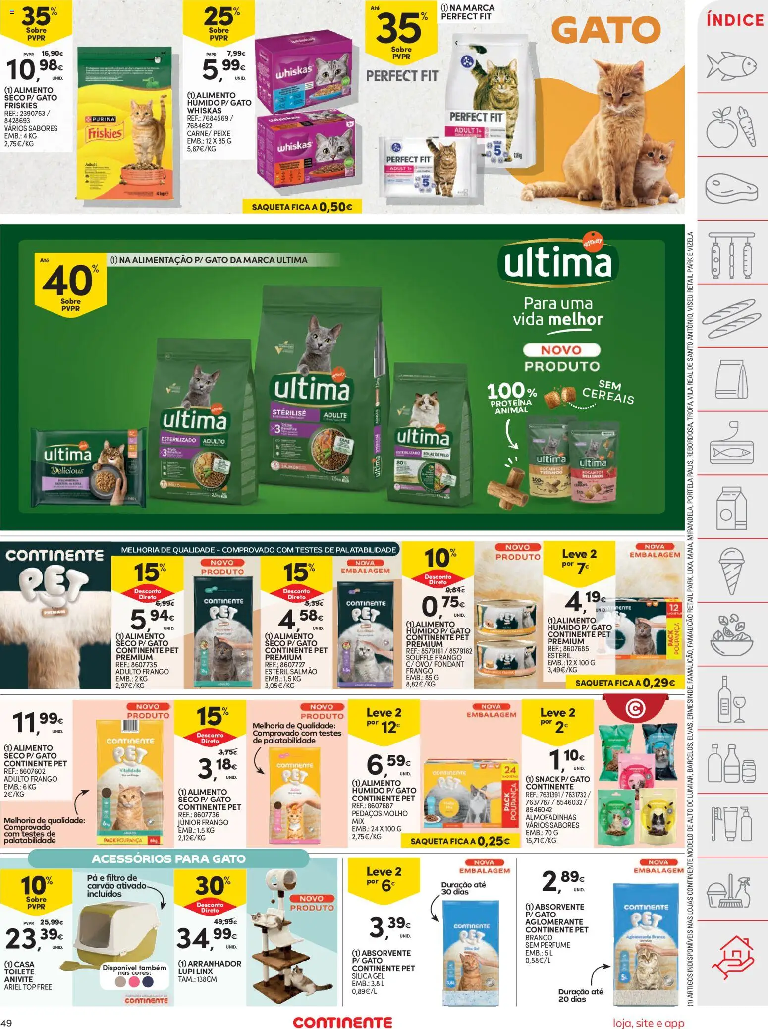 Continente folheto │ válido de 09.06.2026 | Página: 49 | Produtos: Perfume, Peixe, Cereais, Pá