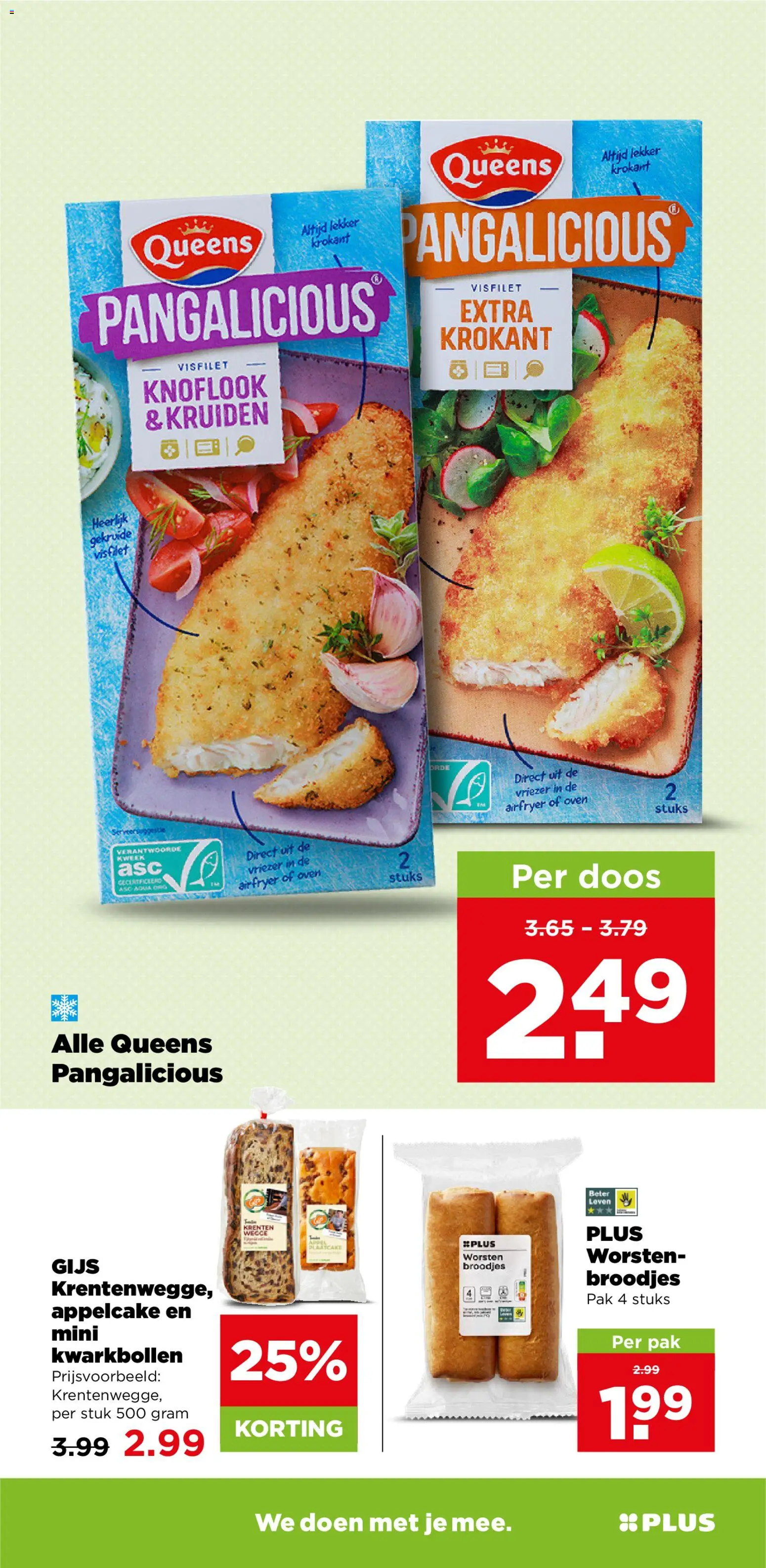 {H1} | Pagina: 12 | Producten: Oven, Visfilet, Knoflook, Broodjes
