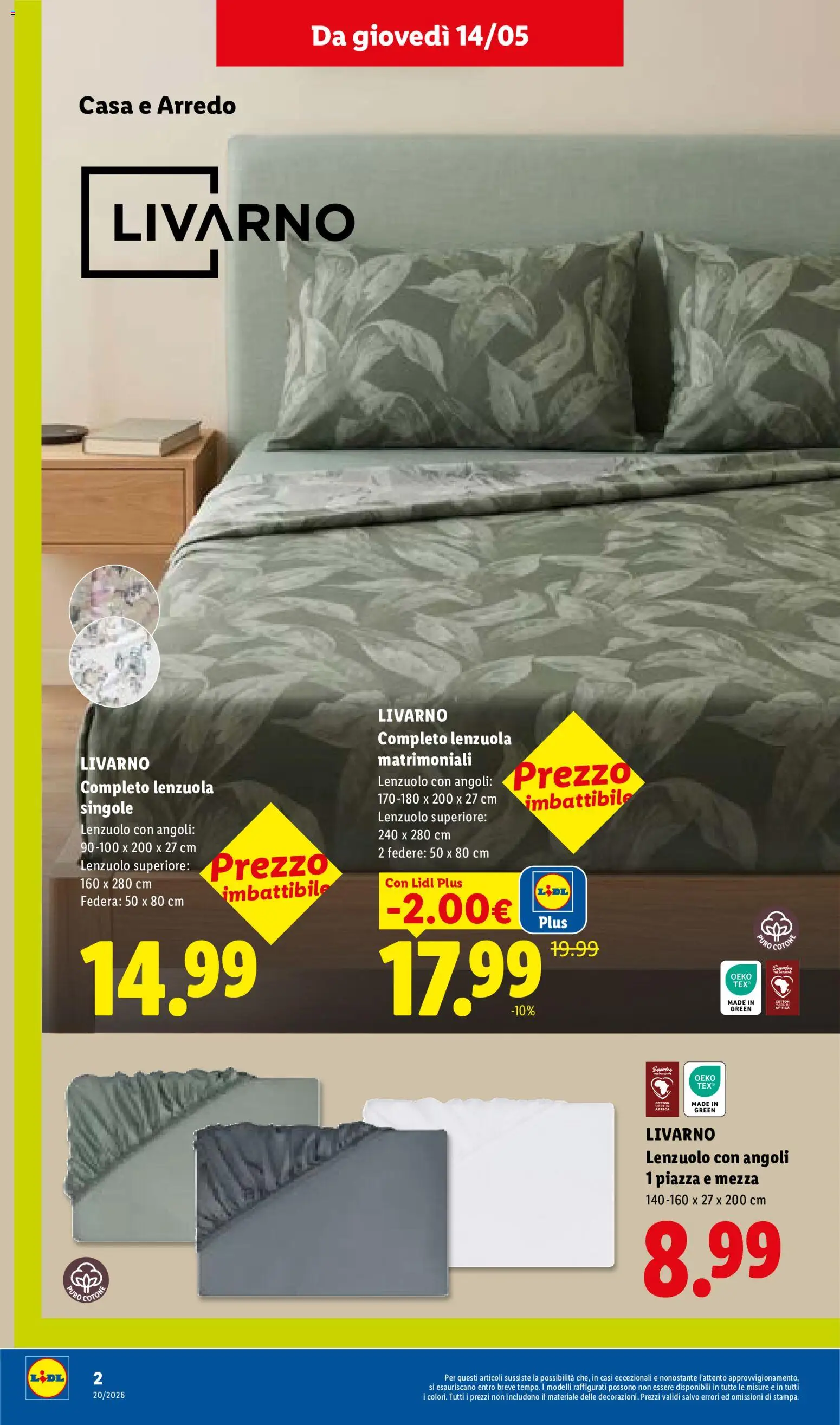 Volantino Lidl del 14.05.2026 | Pagina: 20