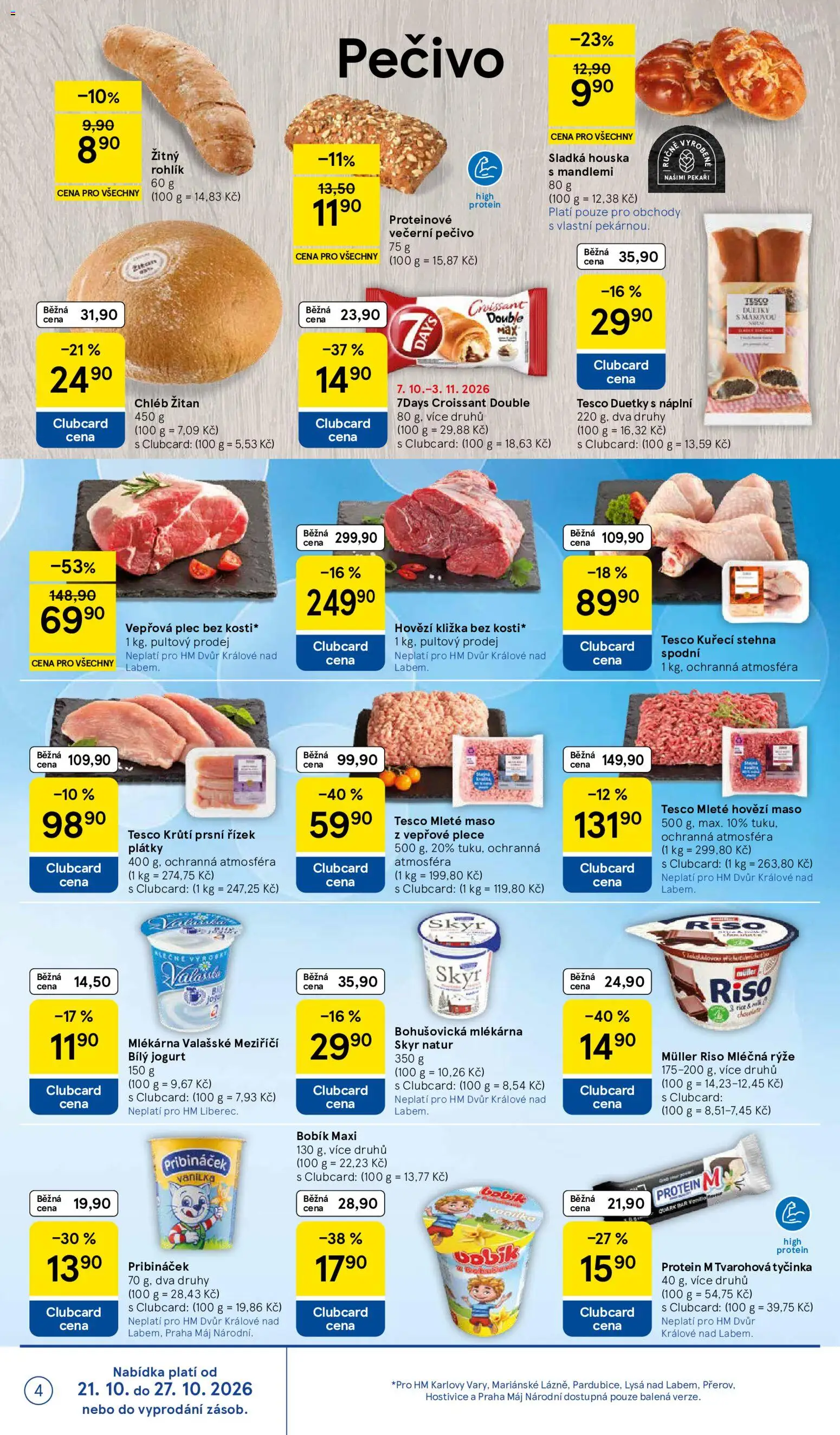 Tesco leták - Hypermarket od 21.10.2026 | Strana: 4