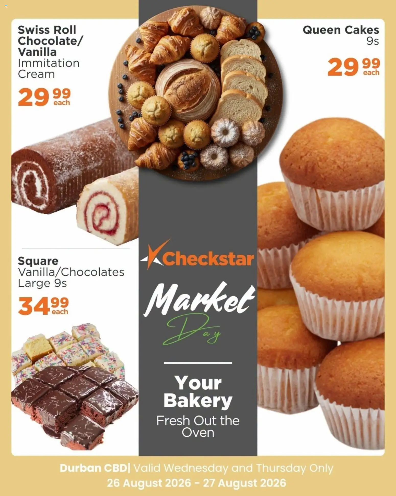 New Check Star catalogue – valid from 26/08/2026 | Page: 5 | Products: Vanilla, Oven, Bakery, Cream