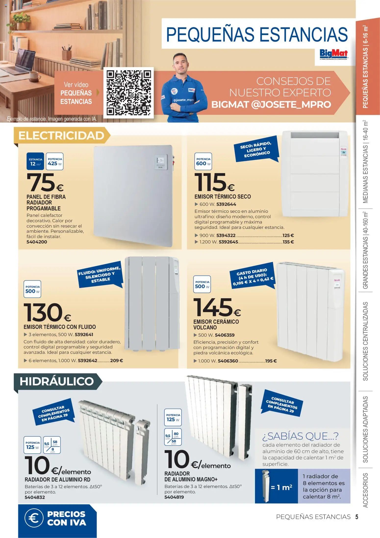 BigMat Calefacción │ válido desde el 05/10/2026 | Página: 5 | Productos: Video, Radiador