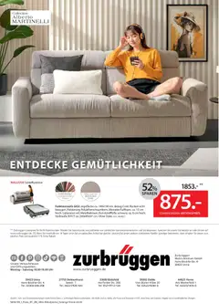 Zurbrüggen Prospekt ab 10.06.2026 gültig | Seite: 4 | Produkte: Matratze, Lattenrost, Uhr