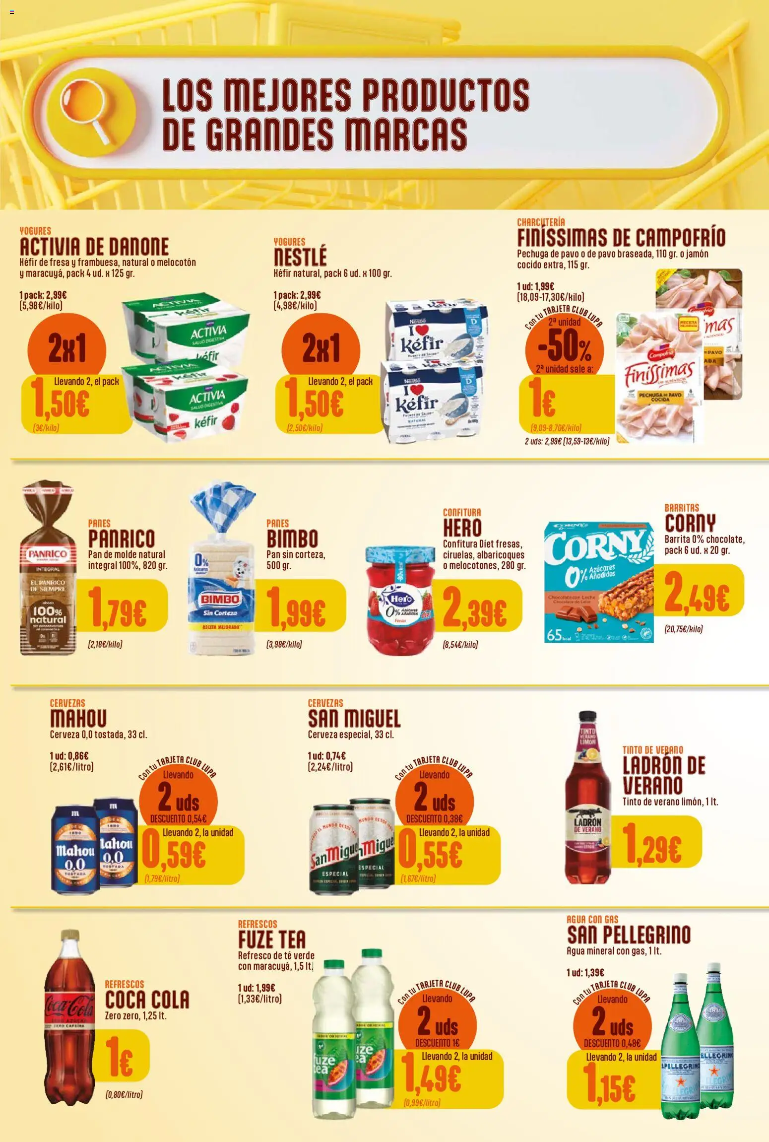 Lupa Supermercados folleto │ válido desde el 17/09/2026 | Página: 6 | Productos: Té verde, Agua con gas, Agua, Agua mineral