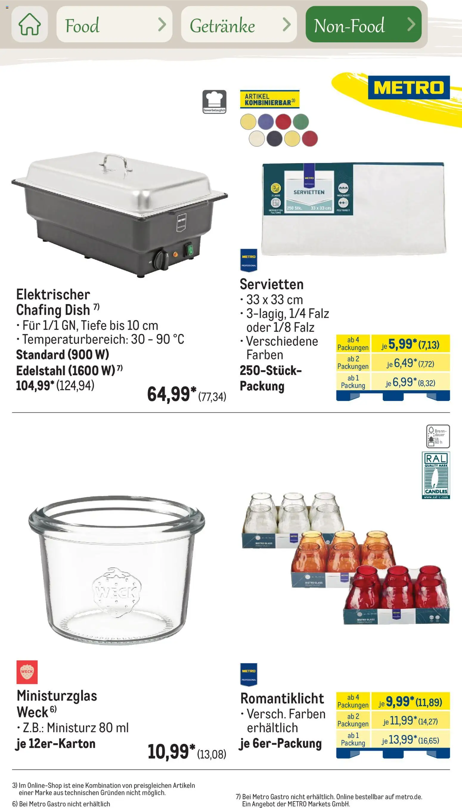 Metro Saisonkatalog Outdoor Dining – gültig ab 01.06.2026 | Seite: 90