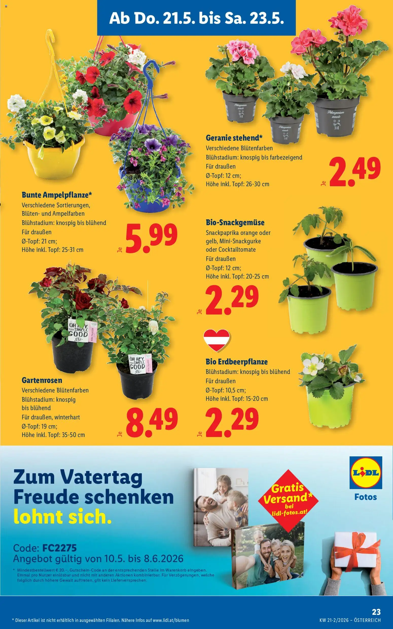 Lidl Flugblatt - Altenmarkt im Pongau, St. Johann im Pongau, Zell am See gültig ab 21.05.2026 | Seite: 27