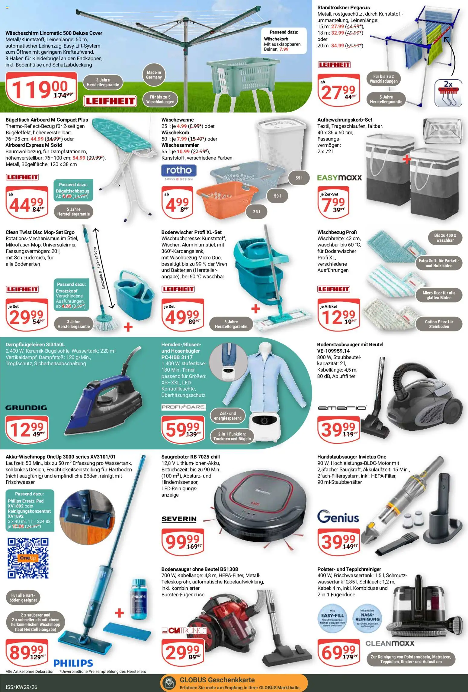 Globus Prospekt – gültig ab 13.07.2026 | Seite: 21 | Produkte: Kabel, Philips, Kleiderbügel