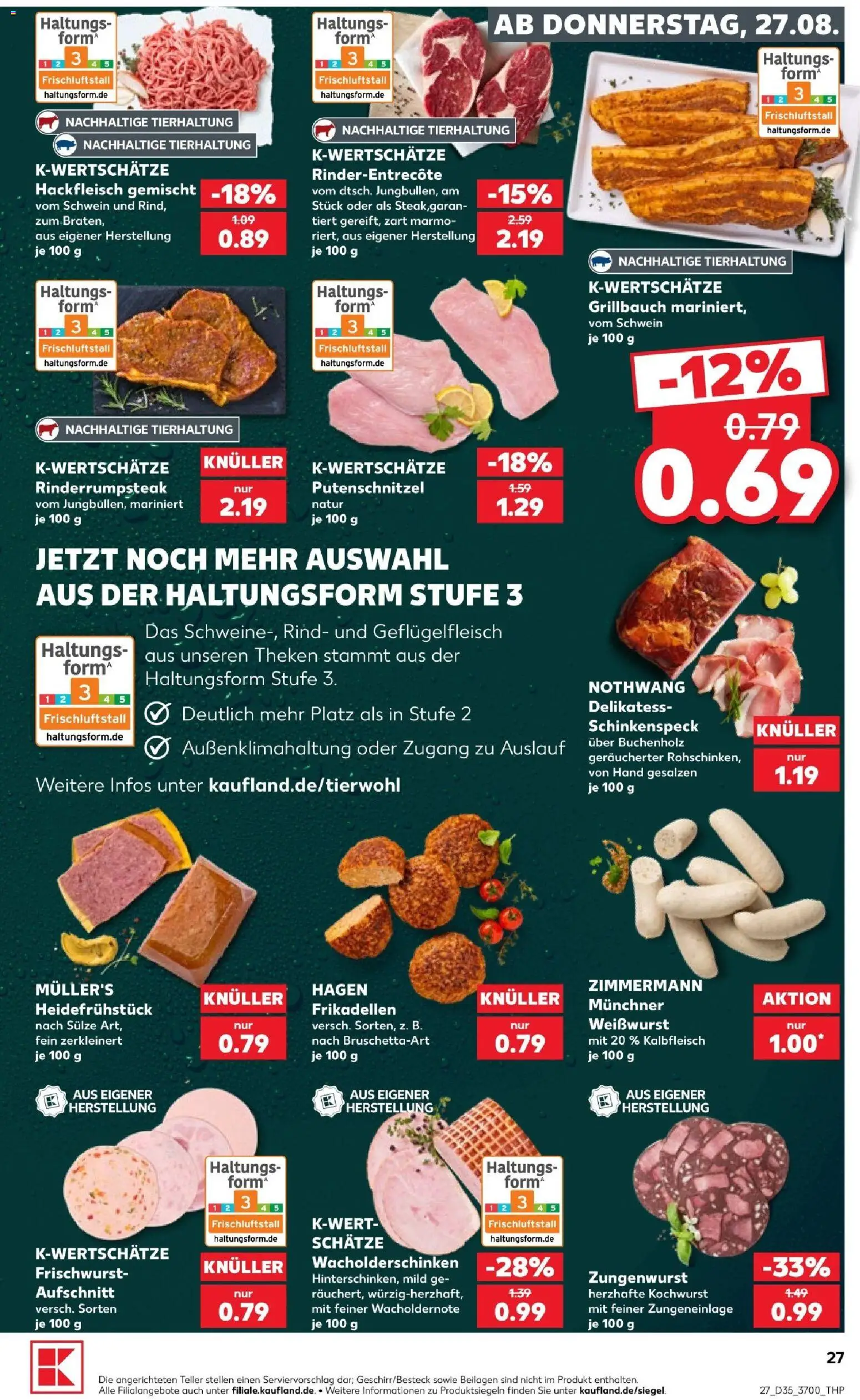 Kaufland Německo leták - Rostock od 27.08.2026 | Strana: 29 | Produkty: Forma