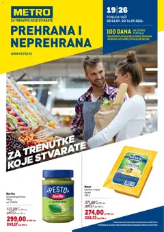Metro katalog - pregled Metro kataloga - važi od 03.09.2026