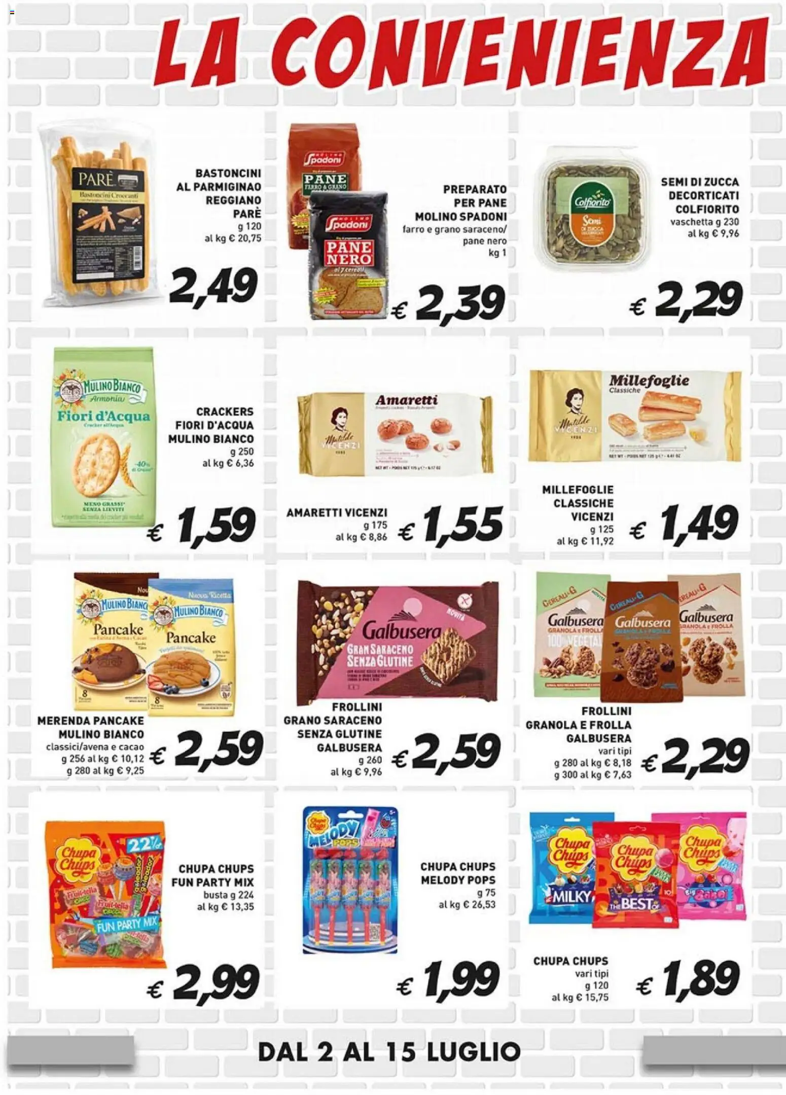 Volantino Coal del 02/07/2026 | Pagina: 4 | Prodotti: The, Frollini, Semi di zucca, Farro