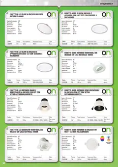 Anteprima del volantino GBC volantino Illuminazione valido a partire dal 01/07/2026 | Pagina: 14 | Prodotti: Faretto, Microonde, Telecomando