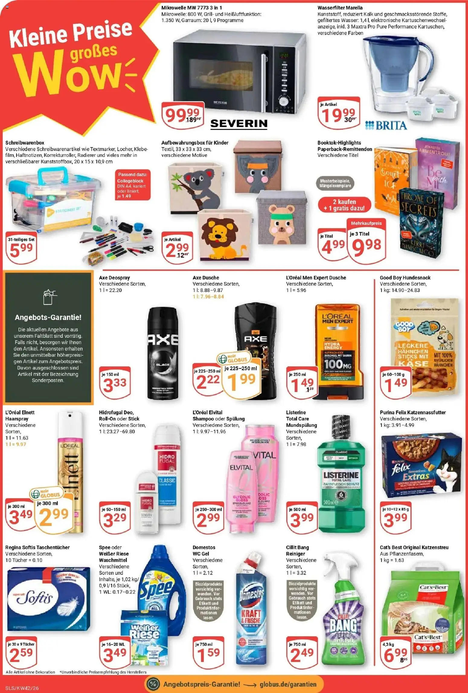 Globus Prospekt Saarlouis (ab 12.10.2026) » Angebote online | Seite: 6 | Produkte: Shampoo, Haarspray, Kalk, Deospray