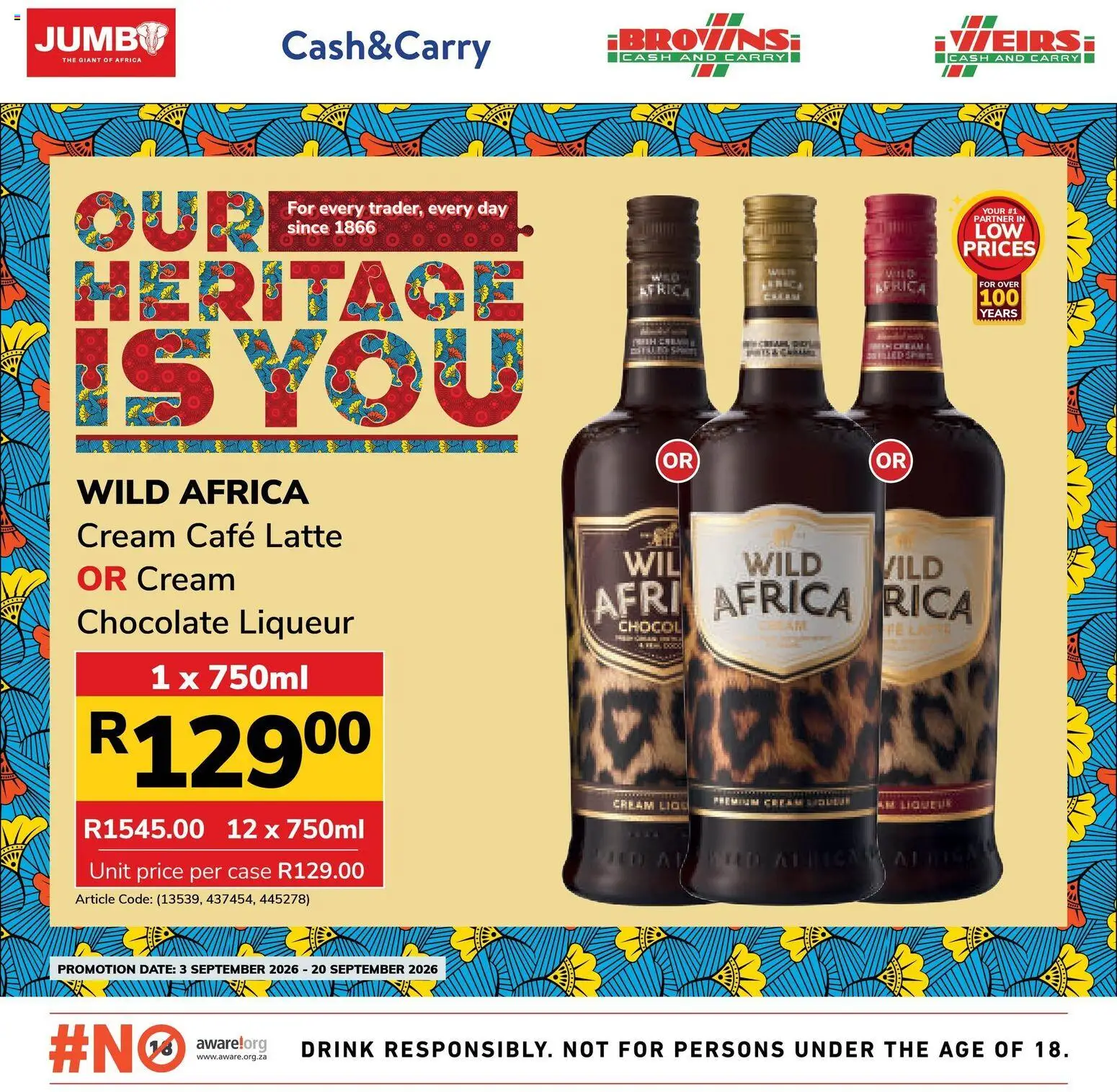 New Jumbo catalogue – valid from 03/09/2026 | Page: 2 | Products: Case, Chocolate, Cream