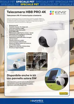 Anteprima del volantino Euronics volantino Pet valido a partire dal 05/05/2026 | Pagina: 15 | Prodotti: Video, Batteria
