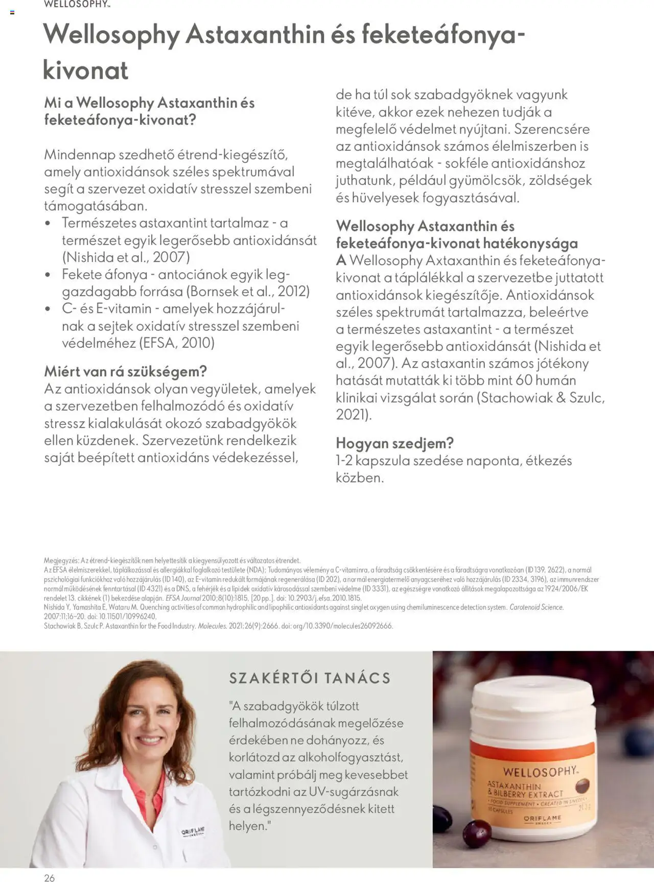 Oriflame akciós ujság - amely érvényes a következő dátumtól: 2023.11.09. | Oldal: 26 | Termékek: Áfonya
