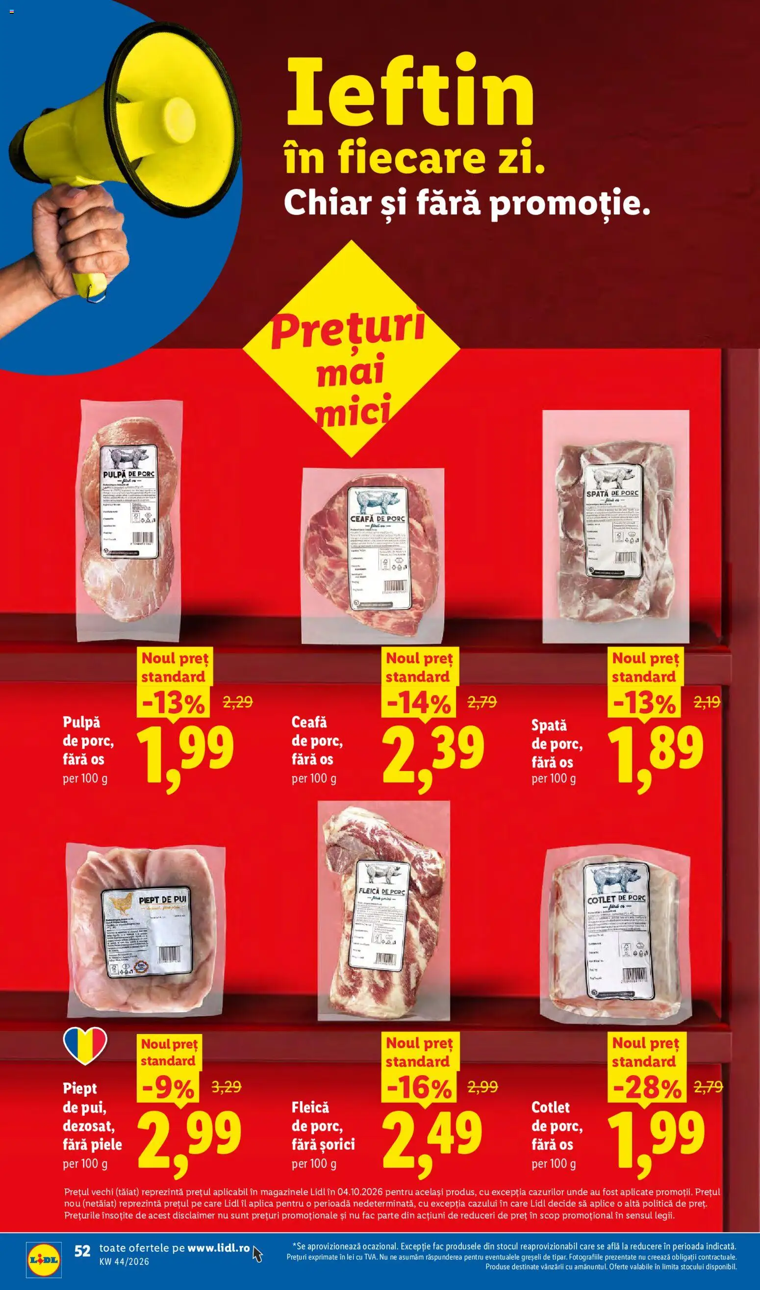 Noul catalog Lidl – valabil de la 26.10.2026 | Pagină: 52
