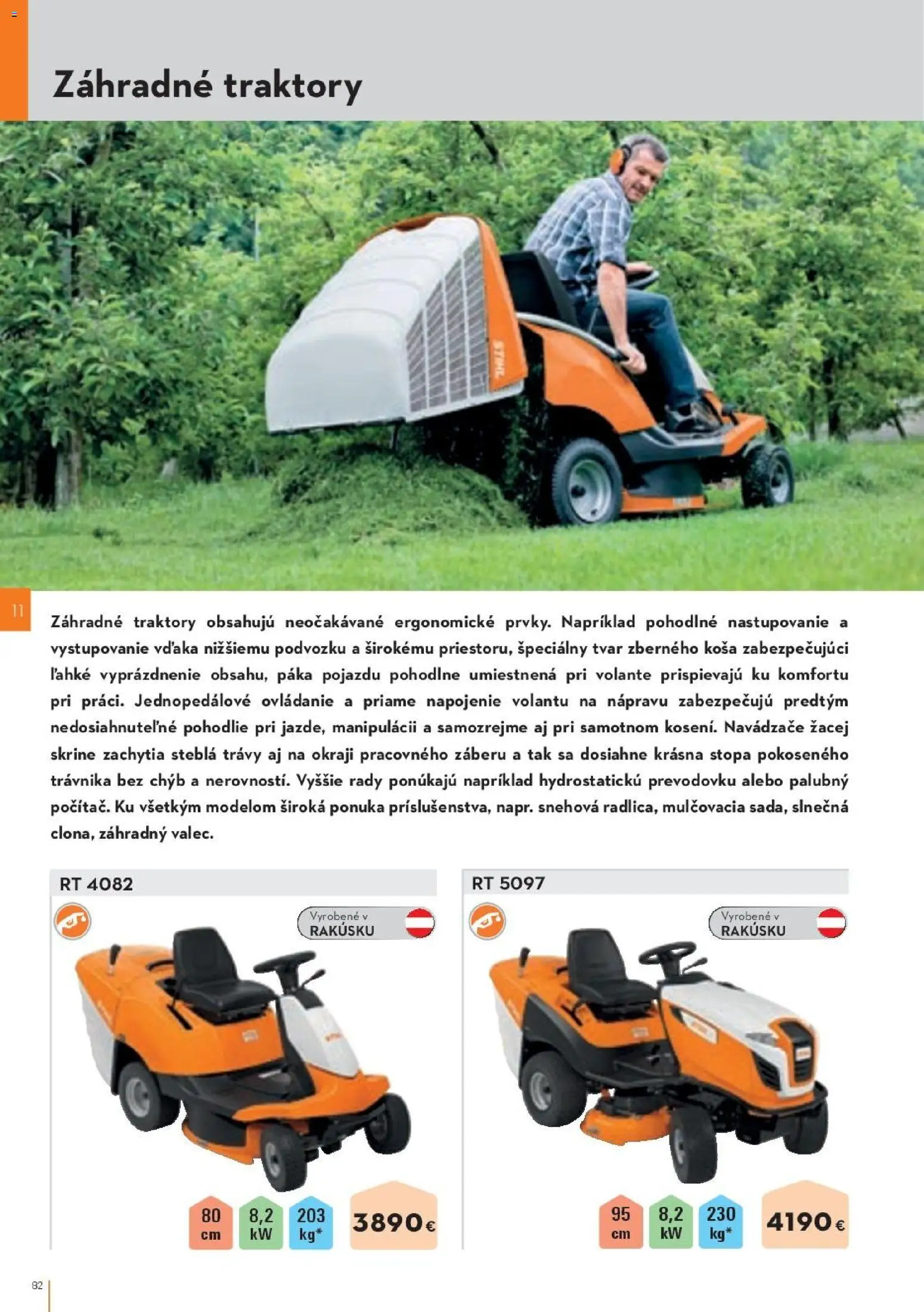 Nové STIHL akcie – leták je platný od 19.08.2026 | Strana: 82 | Produkty: Skrine