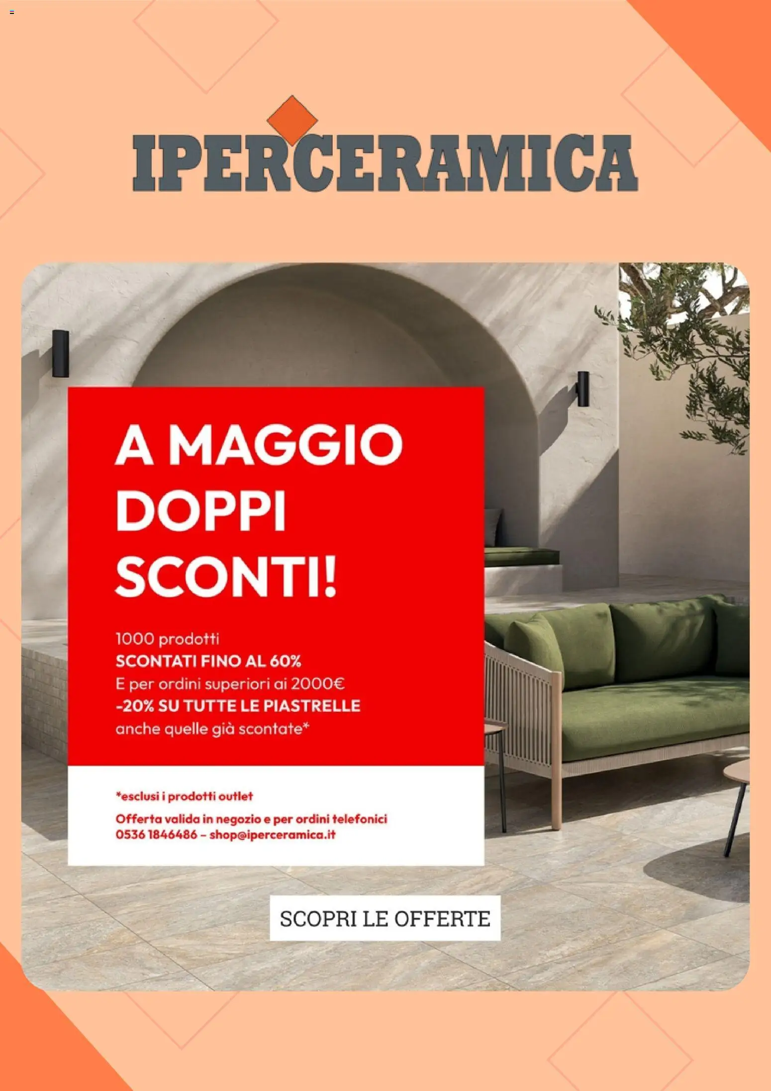 Volantino Iperceramica del 01.05.2026 | Pagina: 1