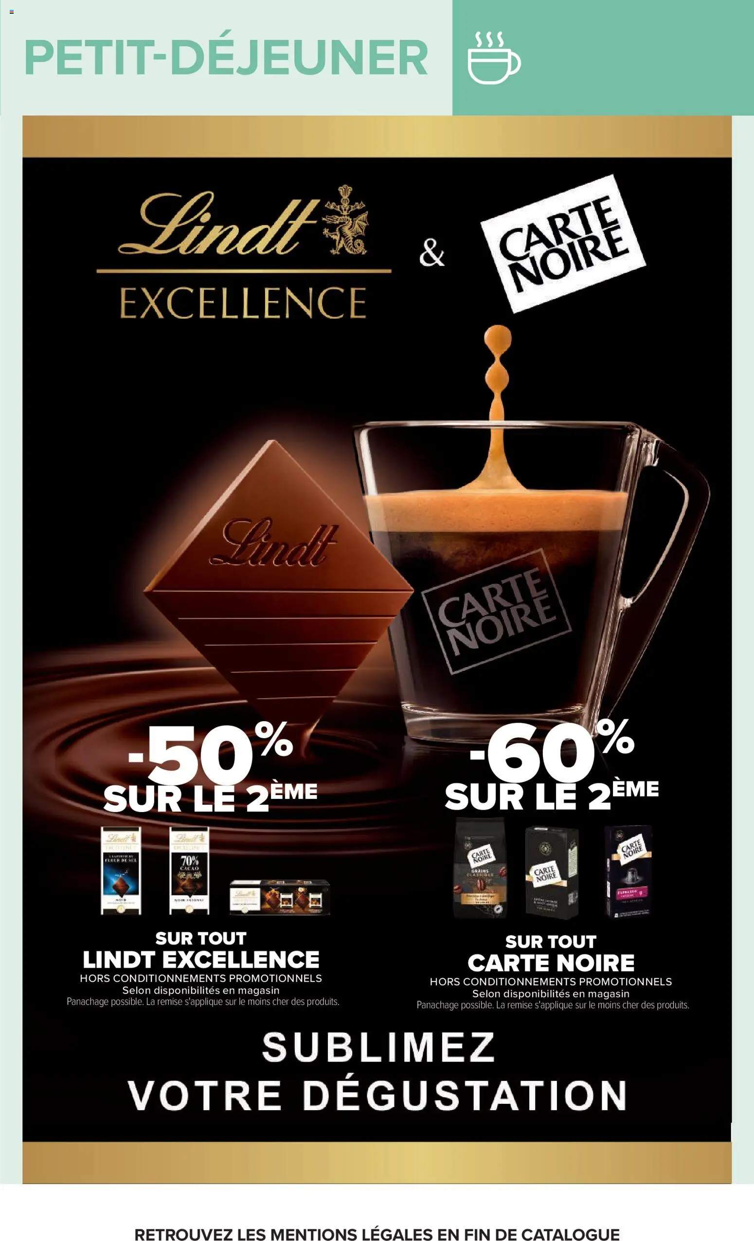 {H1} | Page: 7 | Produits: Cacao, Capsules, Lindt, Carte Noire