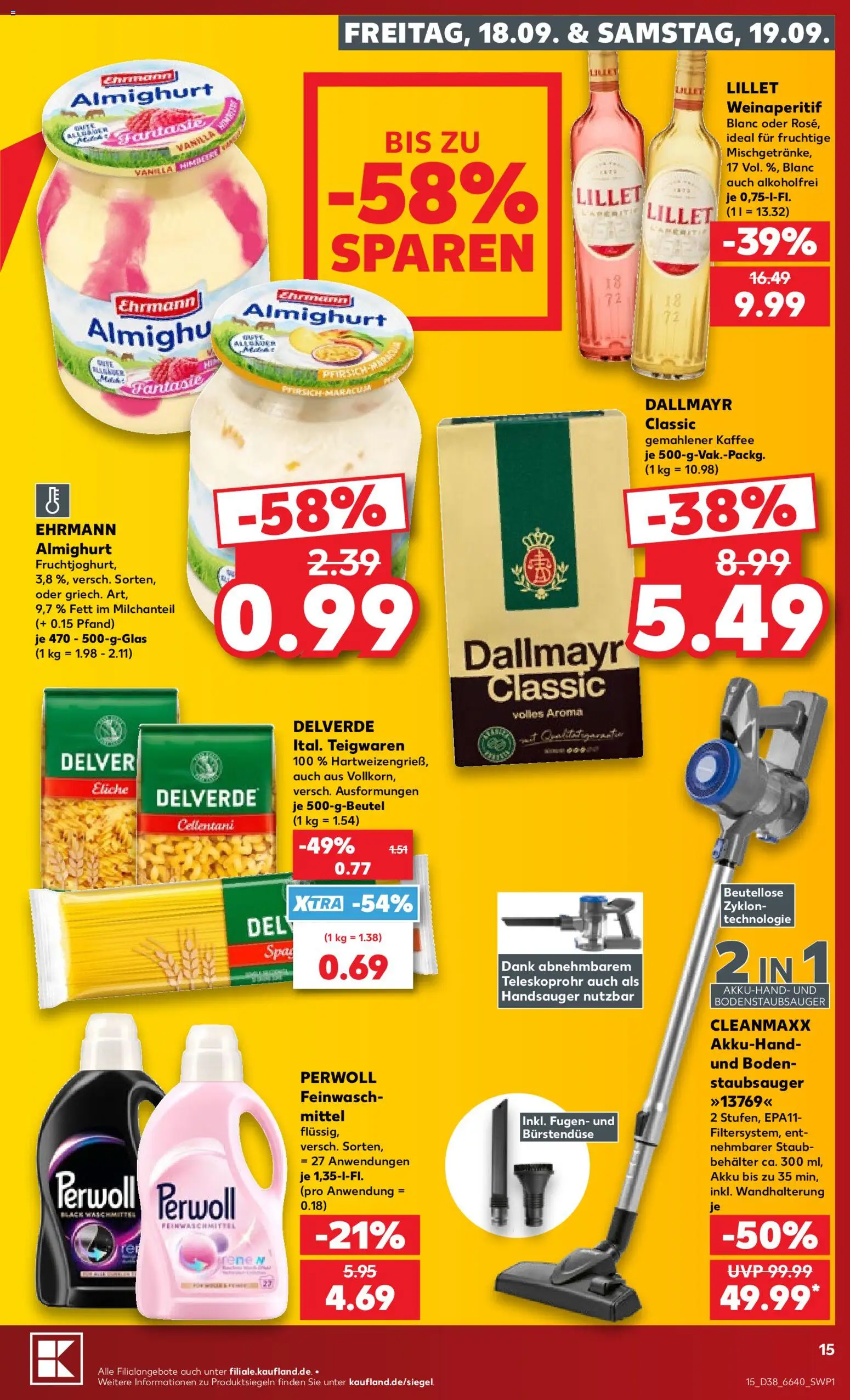 Kaufland Německo leták od 17.09.2026 | Strana: 15 | Produkty: Perwoll