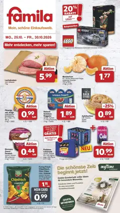 Famila Nordwest - Famila: Wochenangebote ab 26.10.2026 gültig