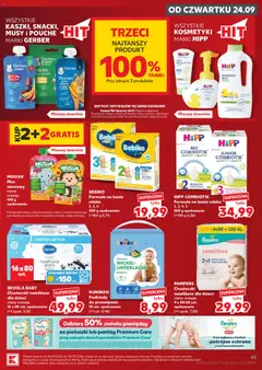 Pogląd oferty "HIPP COMBIOТIK, Formuła na bazie mleka, 2, 3, 4, 5, 550 g opakowanie, (=100 g 6,36), HIPP COMBIOТIK, Formuła na bazie mleka, 2, 3, 4, 5, 550 g opakowanie" - ważna od 24.09.2026 | Strona: 65
