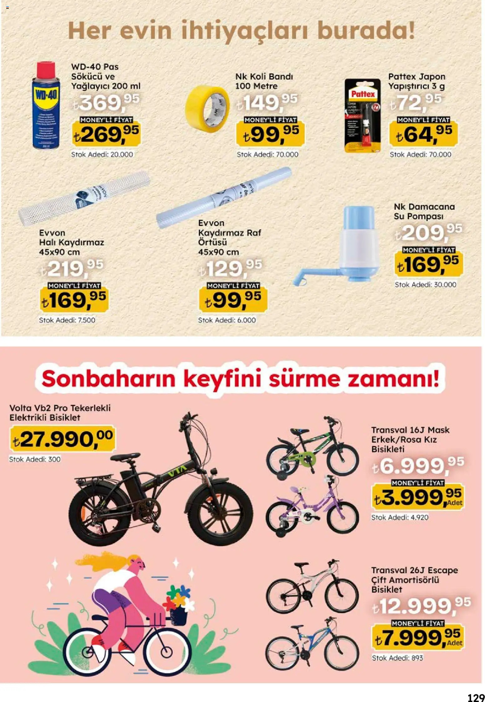 Migros Katalog - 5M Migroskop Dijital - 05 Ekim 2026 tarihinden itibaren geçerlidir | Sayfa: 129 | Ürünler: Raf, Halı, Su