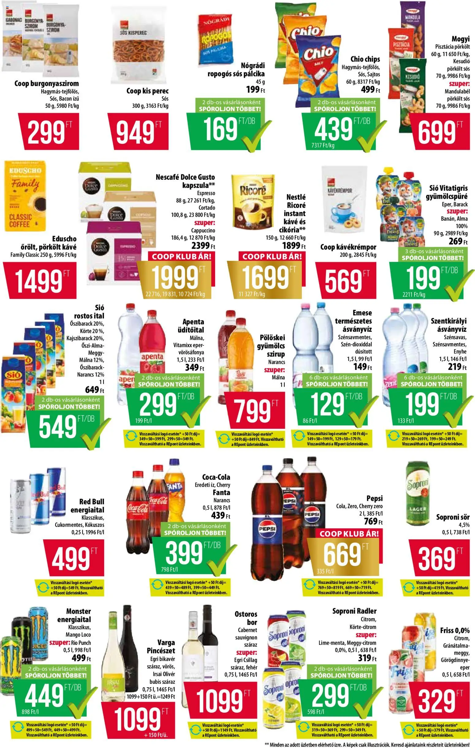 COOP akciós ujság - amely érvényes a következő dátumtól: 02.04.2026 | Oldal: 6 | Termékek: Körte, Gyümölcs, Gránátalma, Alma