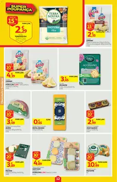 Pré-visualização Auchan folheto válido de 29/10/2026 | Página: 12 | Produtos: Tábua, Faca, Queijo, Queijo curado