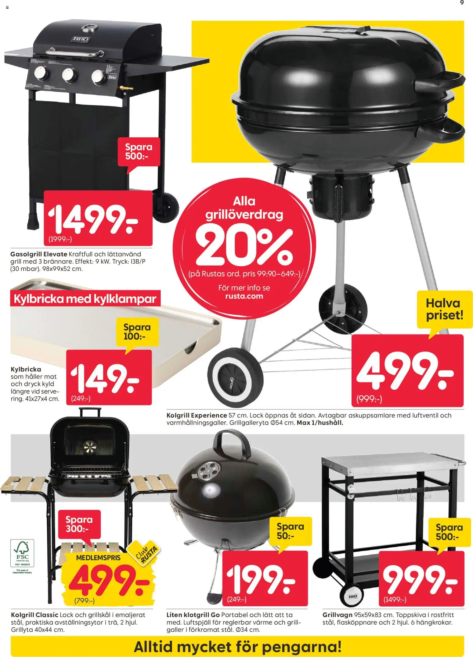 Rusta reklamblad aktuell från 11.05.2026 | Sida: 9