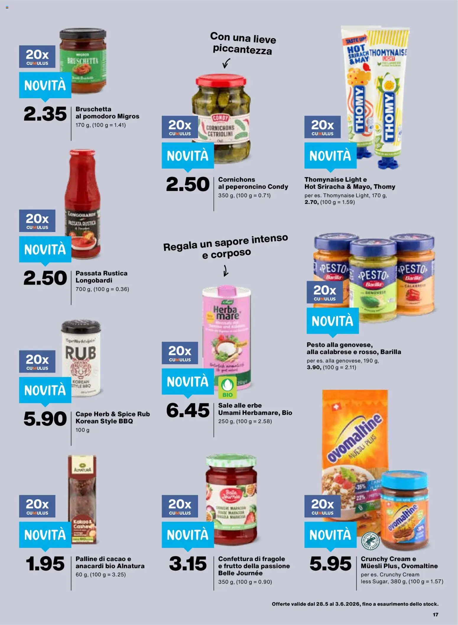 Migros aktionen IT – gültig ab 28.05.2026 | Seite: 17 | Produkte: Barilla