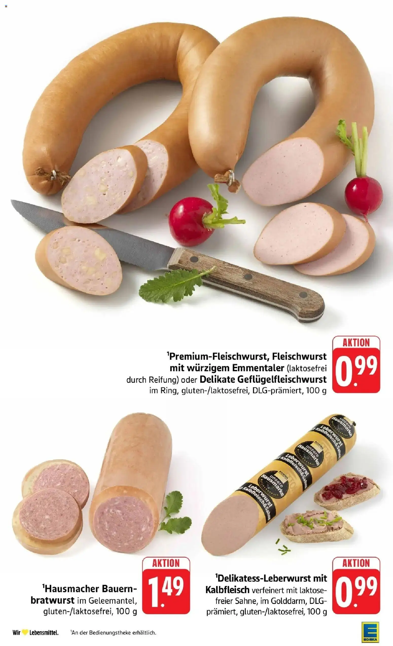 Edeka prospekt Ettenheim – gültig ab 08.06.2026 | Seite: 10 | Produkte: Bratwurst