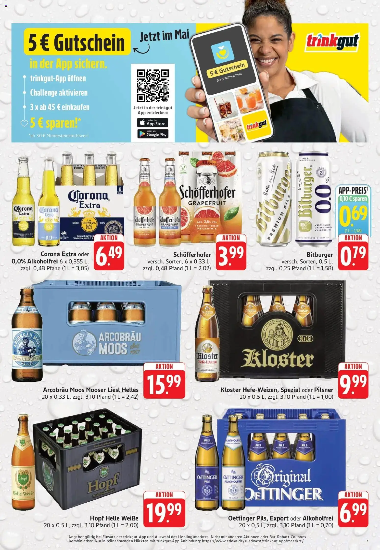 Trinkgut Prospekt Bad Kreuznach	 – gültig ab 04.05.2026 | Seite: 7 | Produkte: Bitburger, Pils, Oettinger, Grapefruit