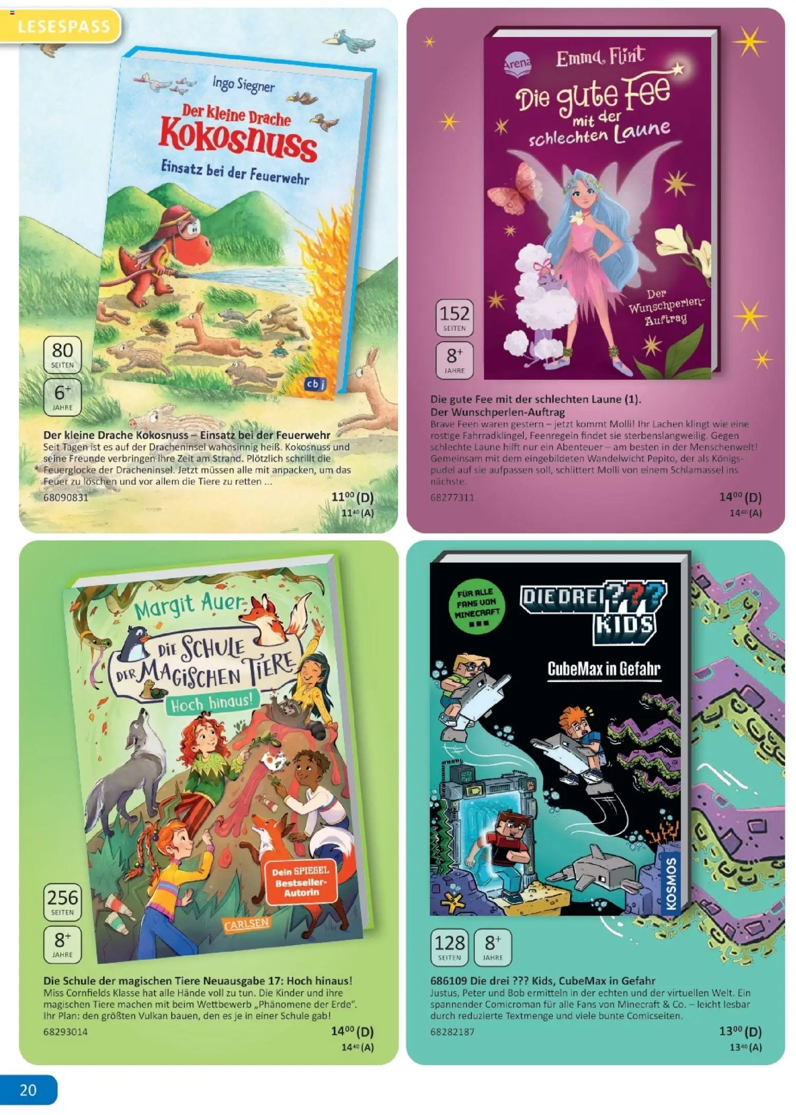 Vedes Spiele-, Buch- und Kreativprospekt – gültig ab 24.08.2026 | Seite: 20 | Produkte: Spiegel