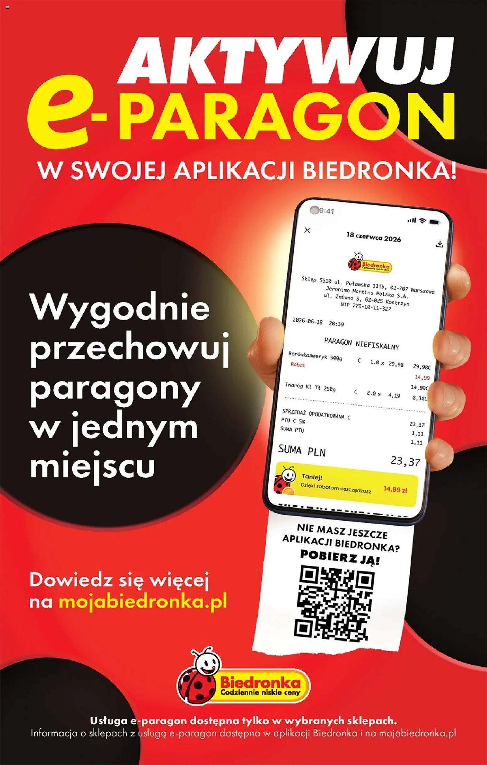 Biedronka gazetka od 10.08.2026 | Strona: 25 | Produkty: Twaróg
