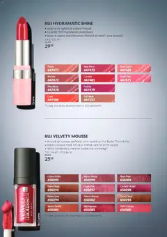Ofertele Avon valabile de la 01.11.2026 | Pagină: 188 | Produse: Oglindă, Ruj, Pește