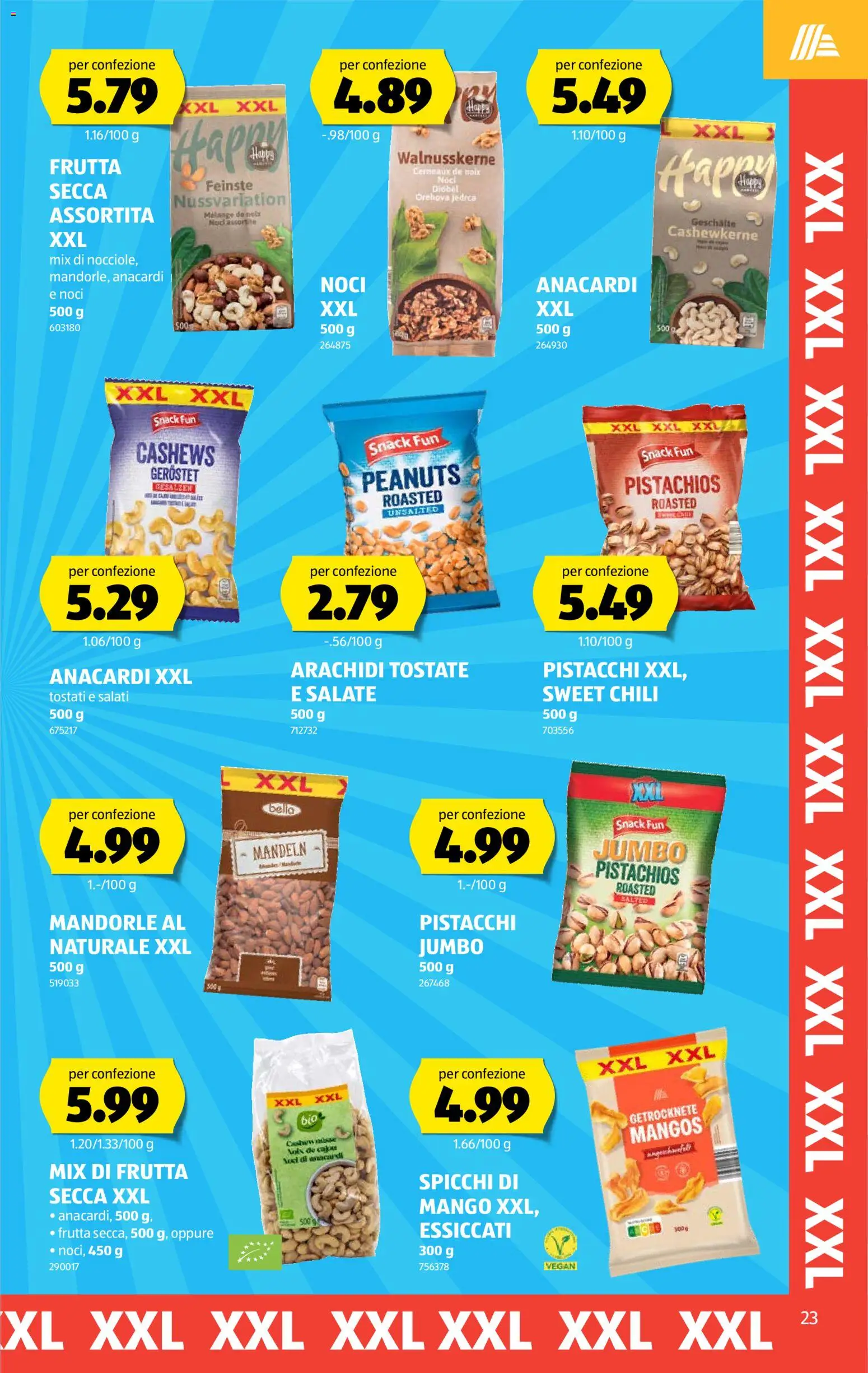 Aldi aktionen IT – gültig ab 01.10.2026 | Seite: 23 | Produkte: Chili, Mango, Salat
