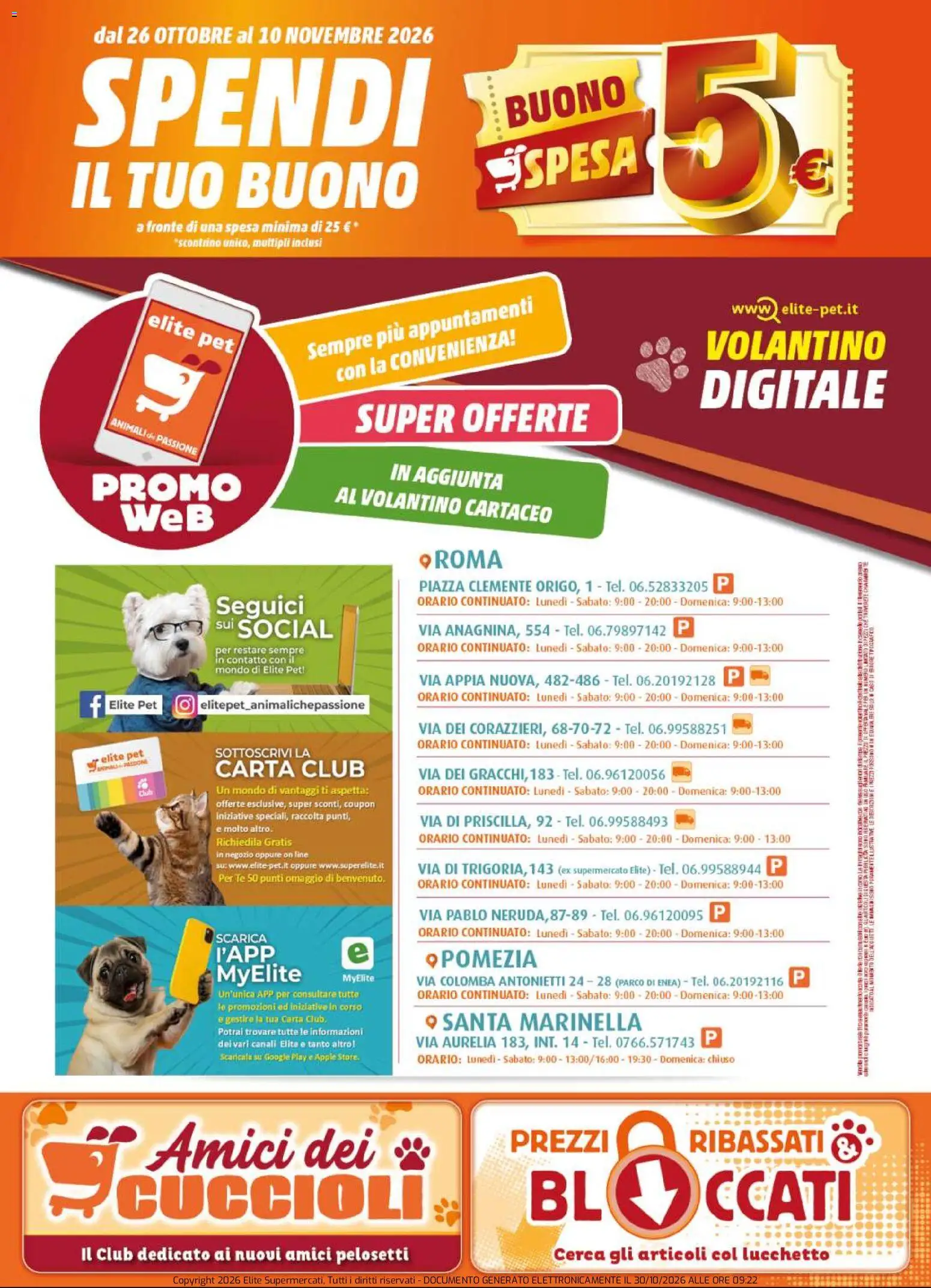 Volantino Elite Supermercati del 26/10/2026 | Pagina: 16 | Prodotti: Tè