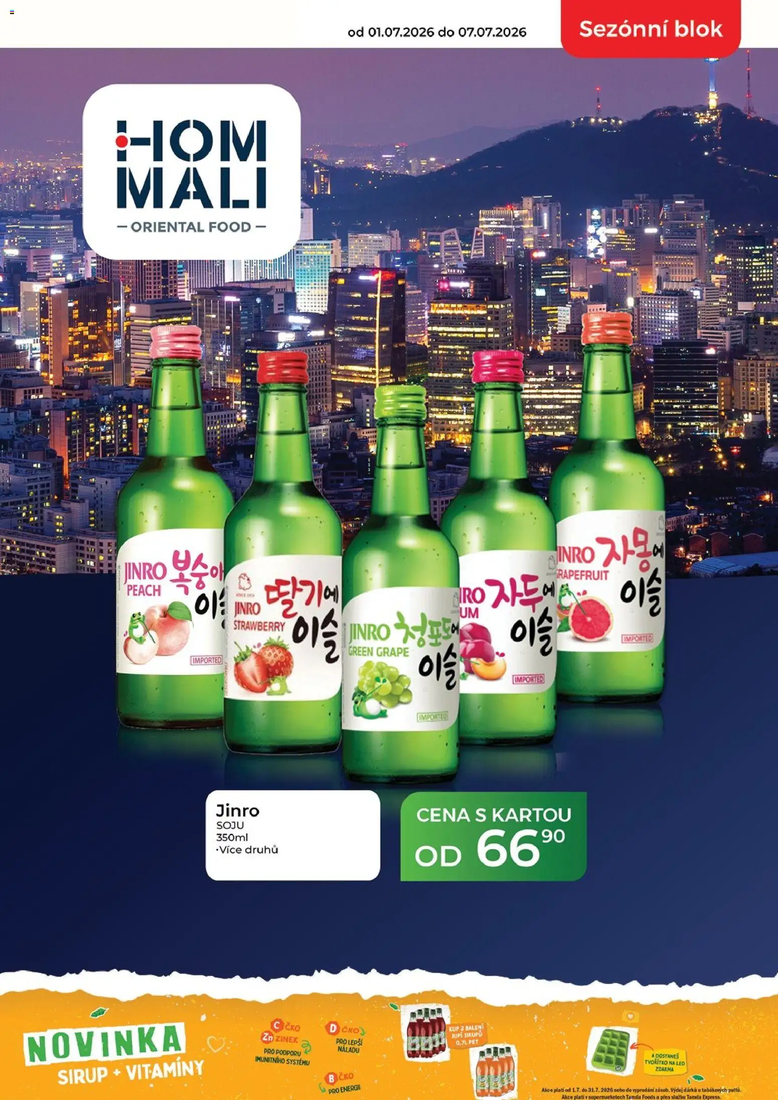 Tamda Foods leták od 01.07.2026 | Strana: 8 | Produkty: Blok, Jupí, Sirup, LED