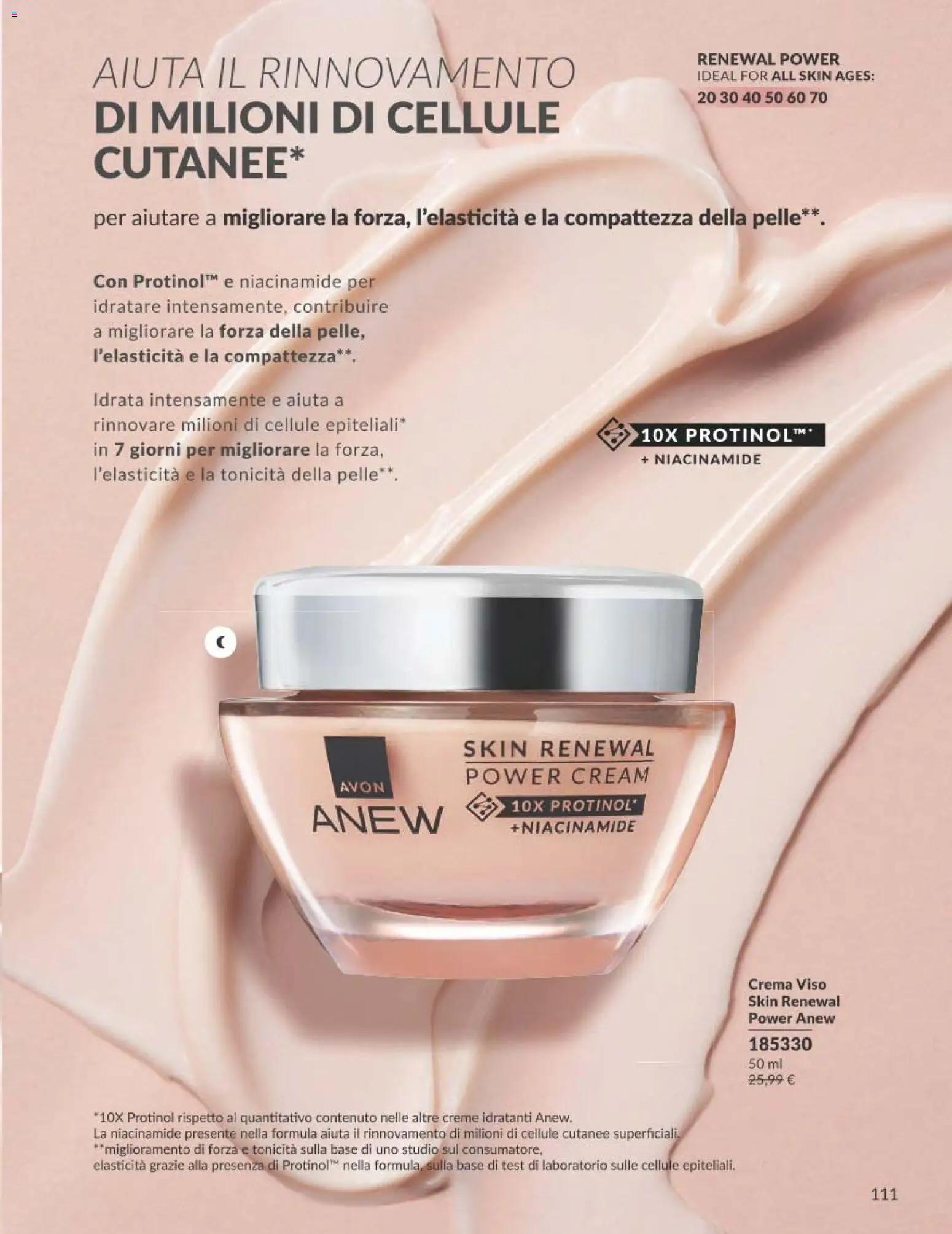 Volantino Avon del 01/08/2026 | Pagina: 111 | Prodotti: Crema, Crema viso