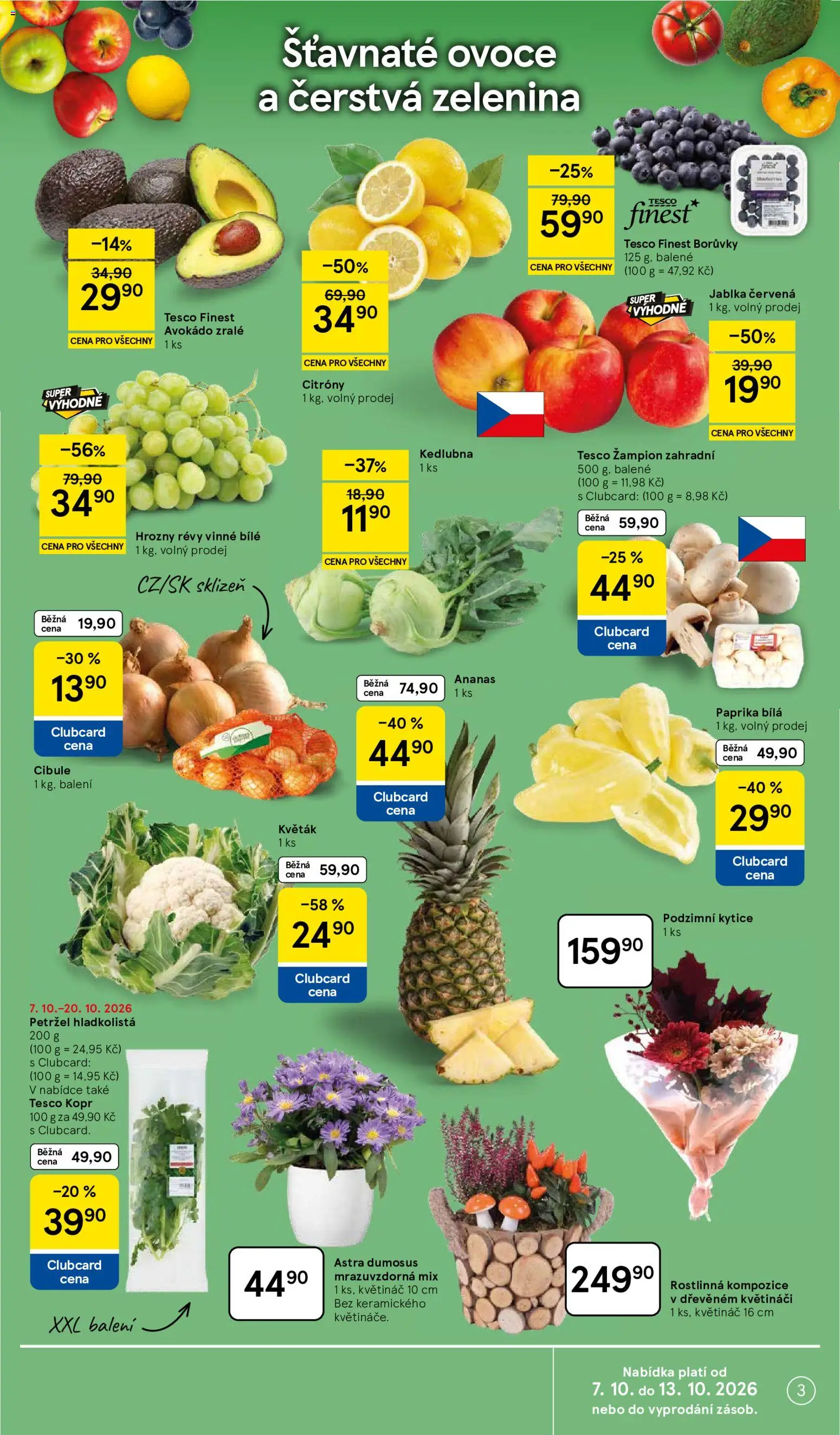 Tesco leták - Hypermarket od 07.10.2026 | Strana: 3