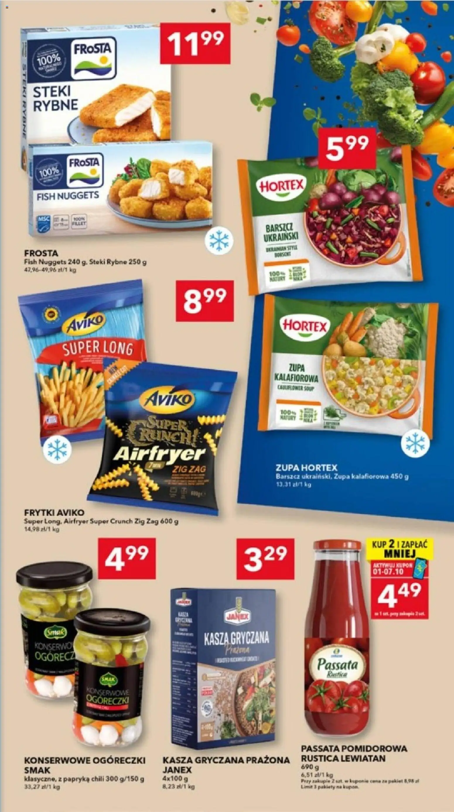 Lewiatan gazetka - Lublin od 01.10.2026 | Strona: 5 | Produkty: Chili, Passata pomidorowa, Nuggets, Passata